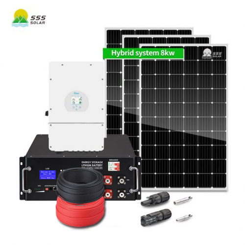 8kw hybrid solar system